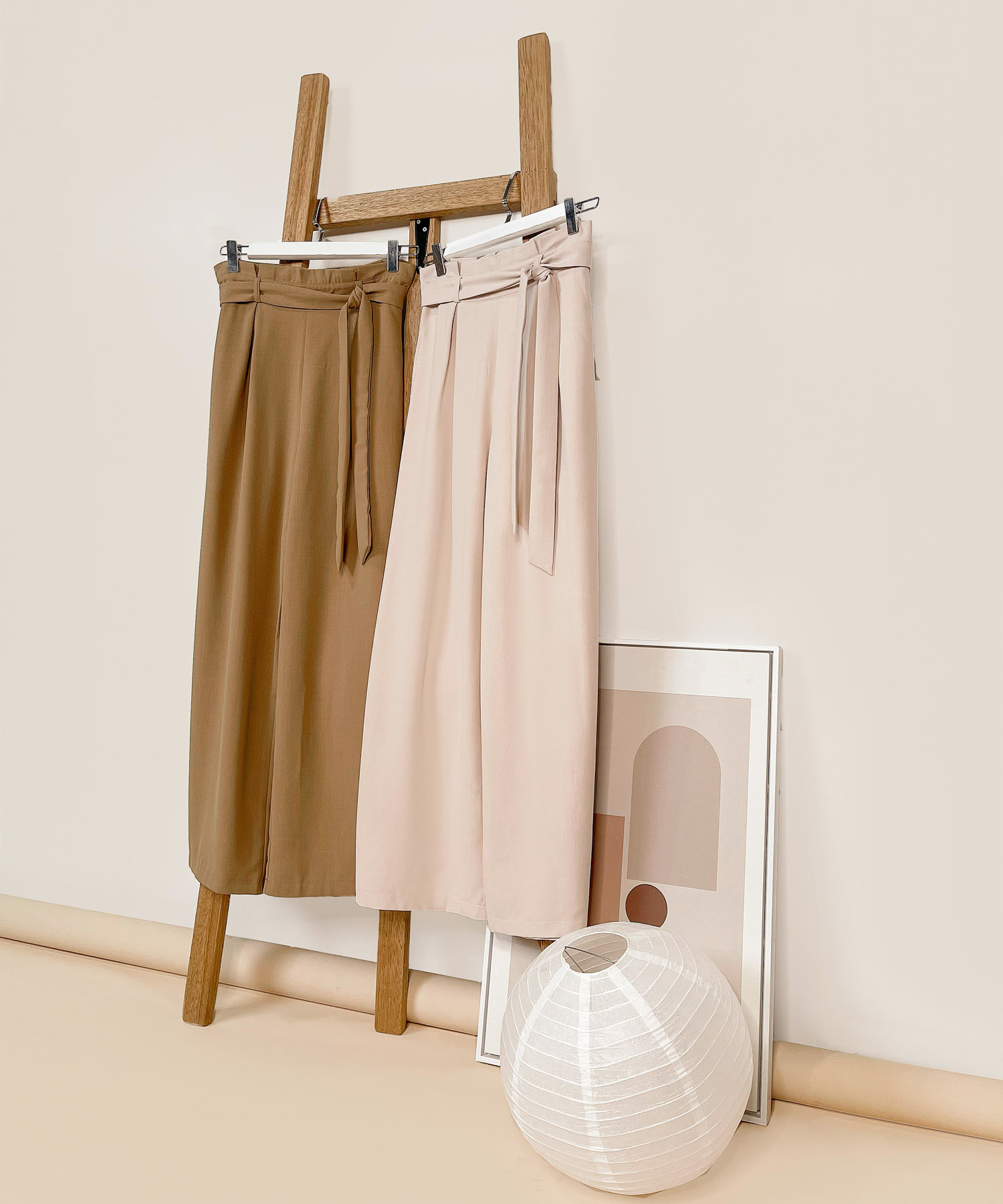 muted shades smart casual pants